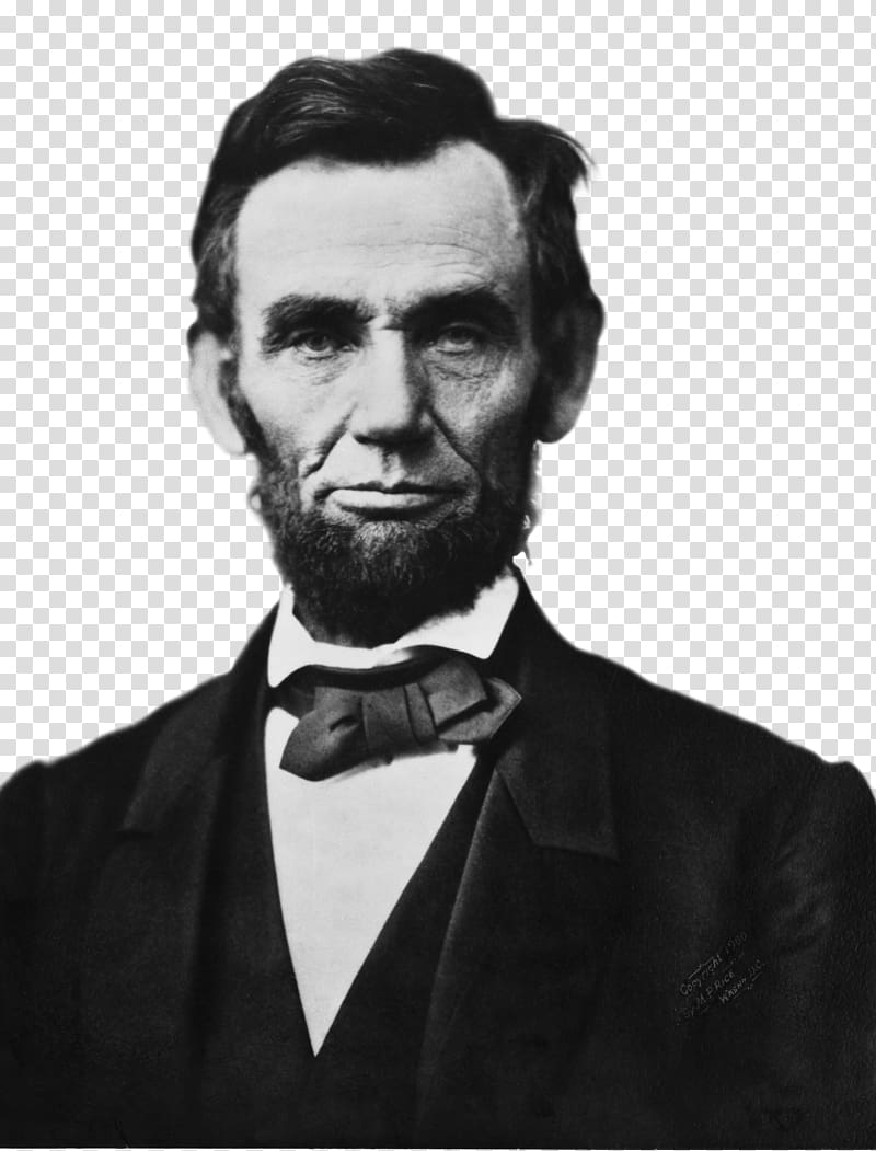 Abraham Lincoln illustration, Abraham Lincoln Face transparent background PNG clipart