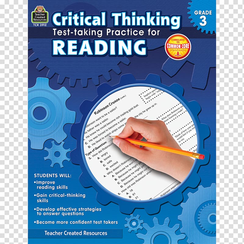 Critical thinking Test Third grade Writing Skill, Critical Thinking transparent background PNG clipart