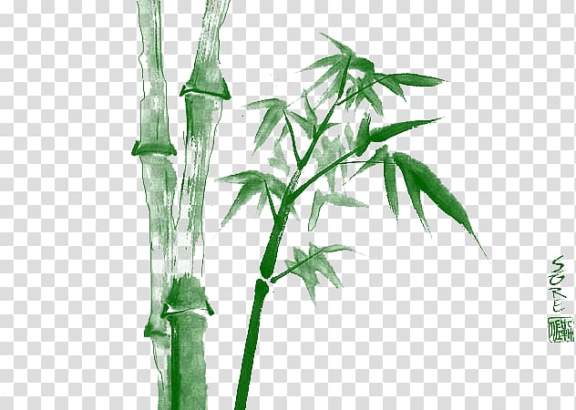 green bamboo illustration, Bamboo , Bamboo Bamboo transparent background PNG clipart