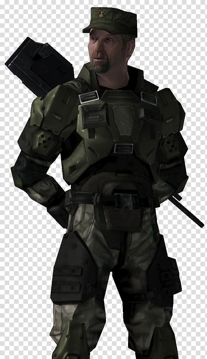 Halo 3: ODST Halo: Combat Evolved Soldier Sergeant, Soldier transparent background PNG clipart