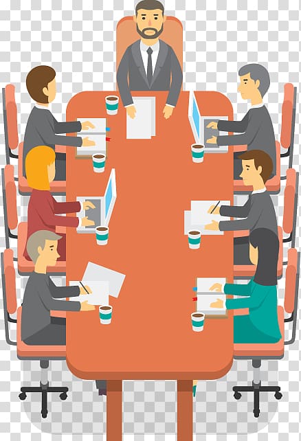 meeting table clipart