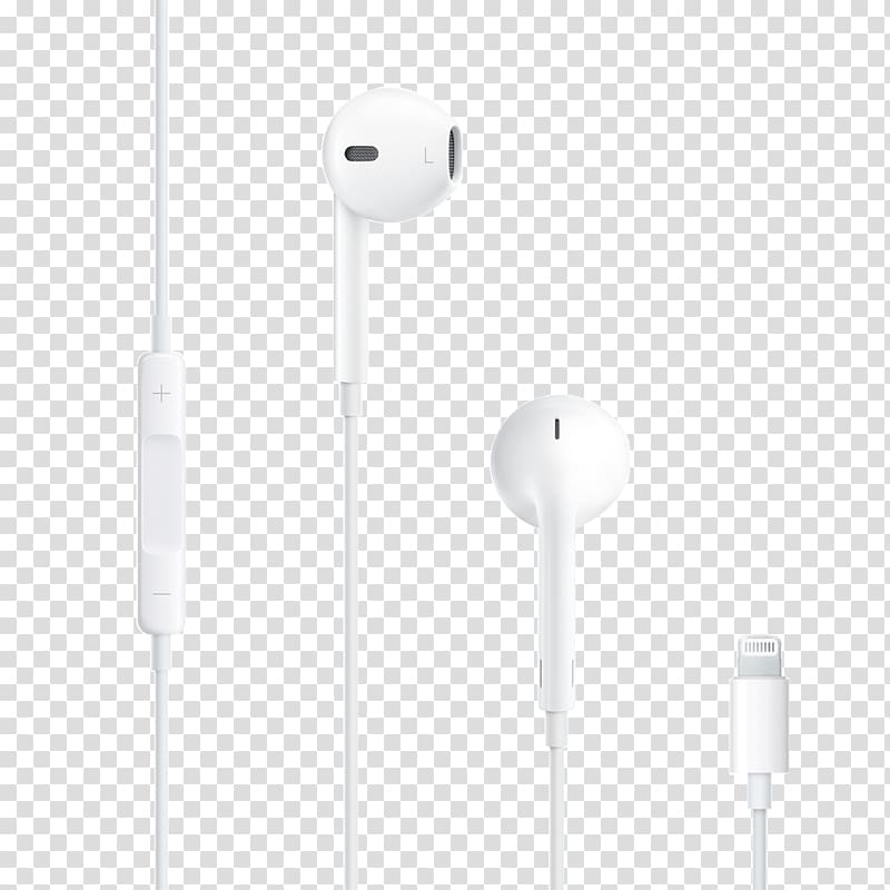 Headphones Apple earbuds Lightning, headphones transparent background PNG clipart