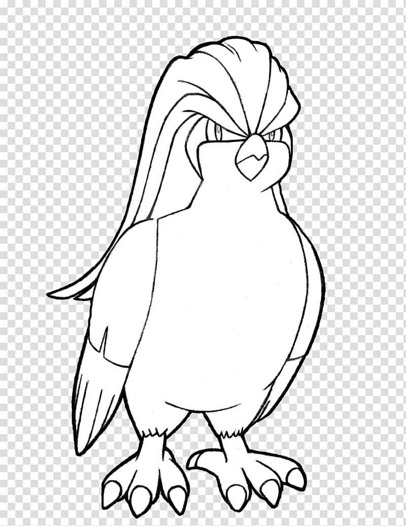 Ash Ketchum Line art Pidgeotto Drawing, pokemon transparent background PNG clipart