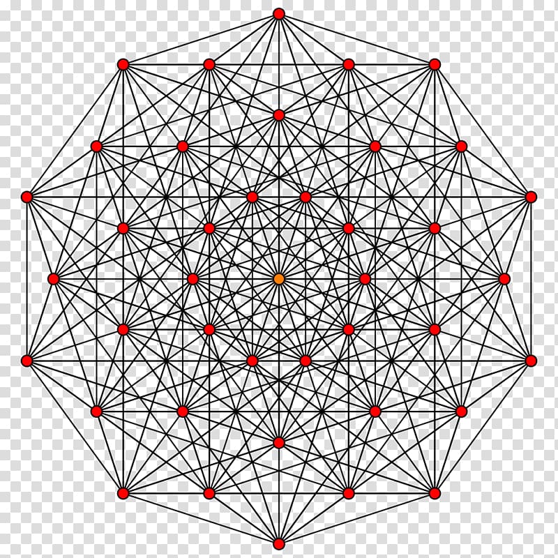 Hypercube 10-simplex Polytope Dimension, transparent background PNG clipart