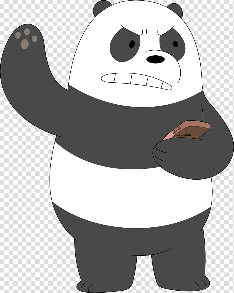 Polar Bear Giant Panda Drawing Cartoon Network Bear Transparent Background Png Clipart Hiclipart