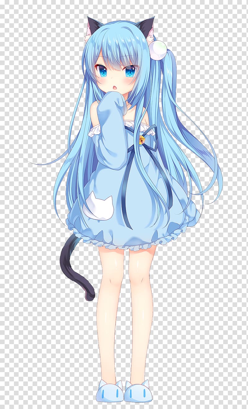 Anime Mangaka Catgirl Lolicon Лолі, Neko Neko transparent background PNG clipart