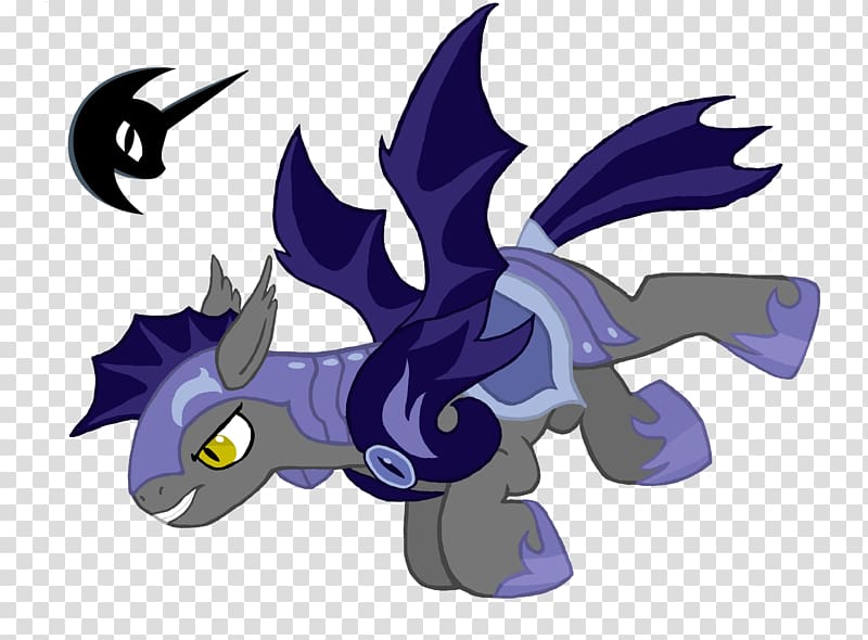 Princess Luna Pony Royal Guards, bats transparent background PNG clipart