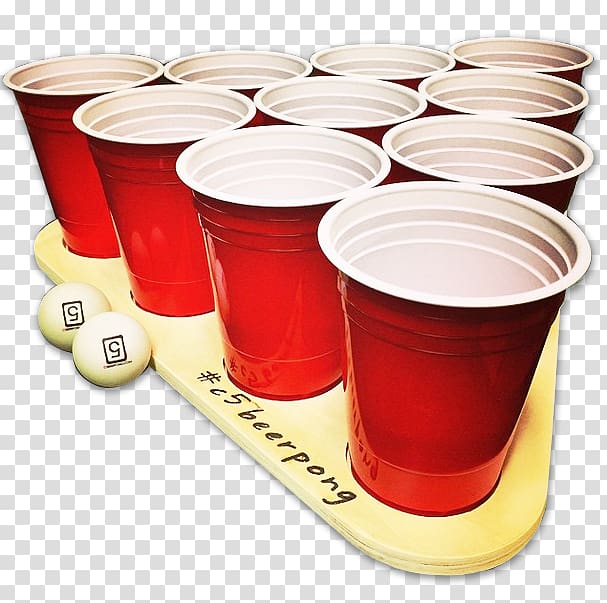 World Series of Beer Pong Plastic cup, beer transparent background PNG clipart