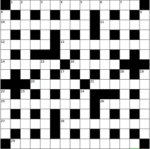 THE HINDU CROSSWORD CORNER: July 2016