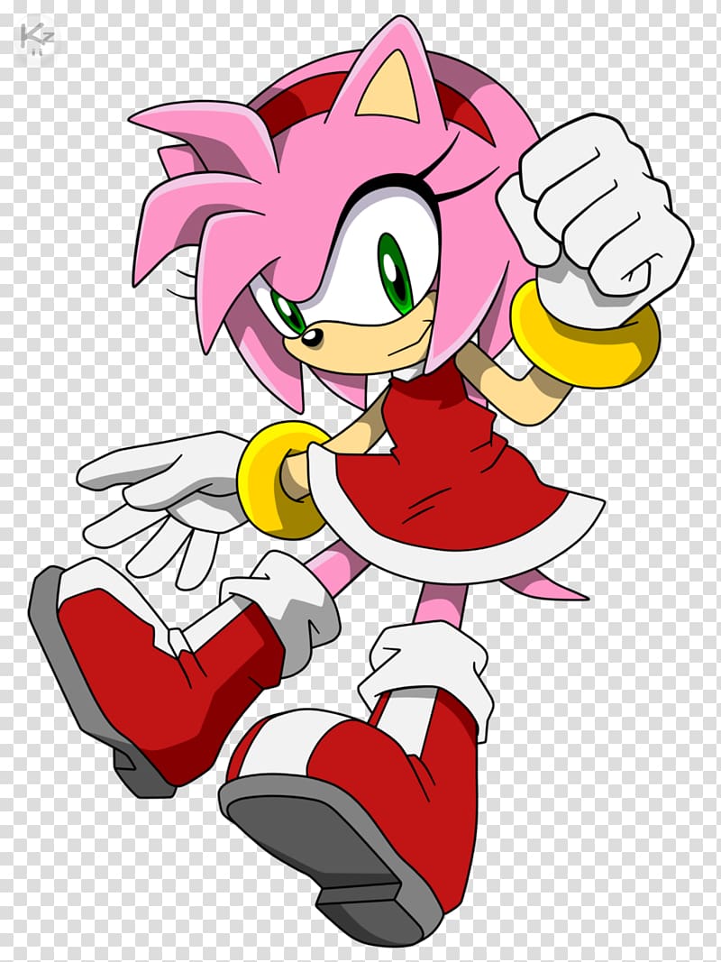 Amy Rose Sonic CD Knuckles the Echidna Sonic Adventure Sonic Heroes, hedgehog transparent background PNG clipart