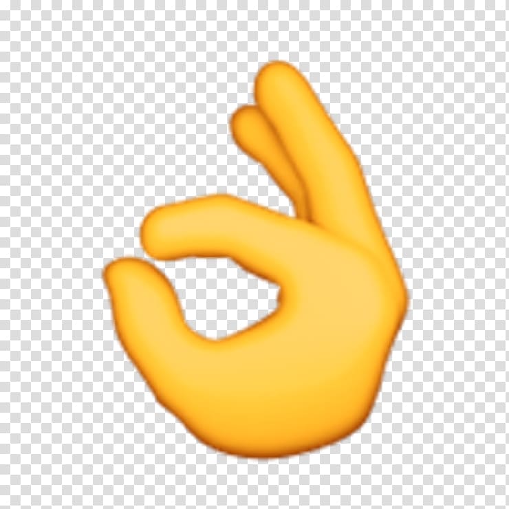 OK Hand Sign Emoji