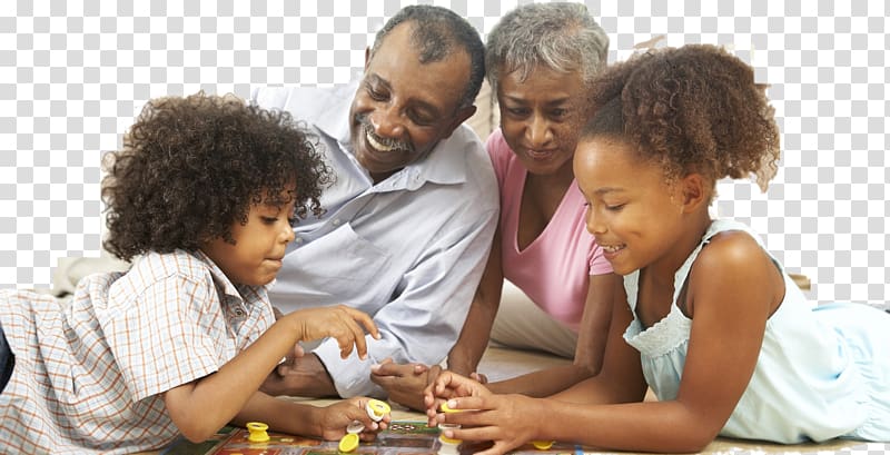 Playing board game Grandparent, princehappy grandparents transparent background PNG clipart