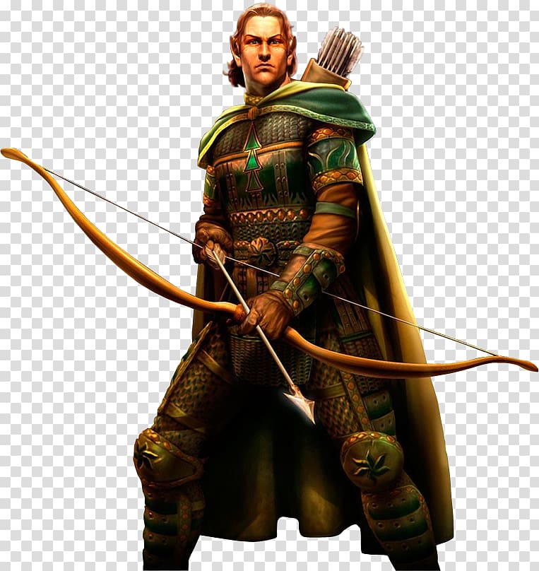 Total War: Warhammer Warhammer Fantasy Battle Dungeons & Dragons Wood Elves Elf, archer transparent background PNG clipart