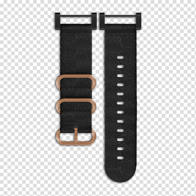 Watch strap Suunto Oy Leather Watch strap, textile transparent background PNG clipart