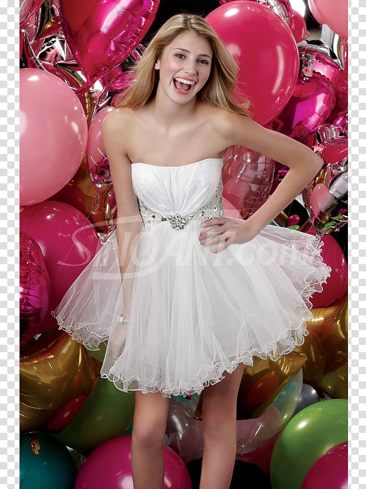 Wedding dress Prom Party dress Tulle, evening party transparent background PNG clipart