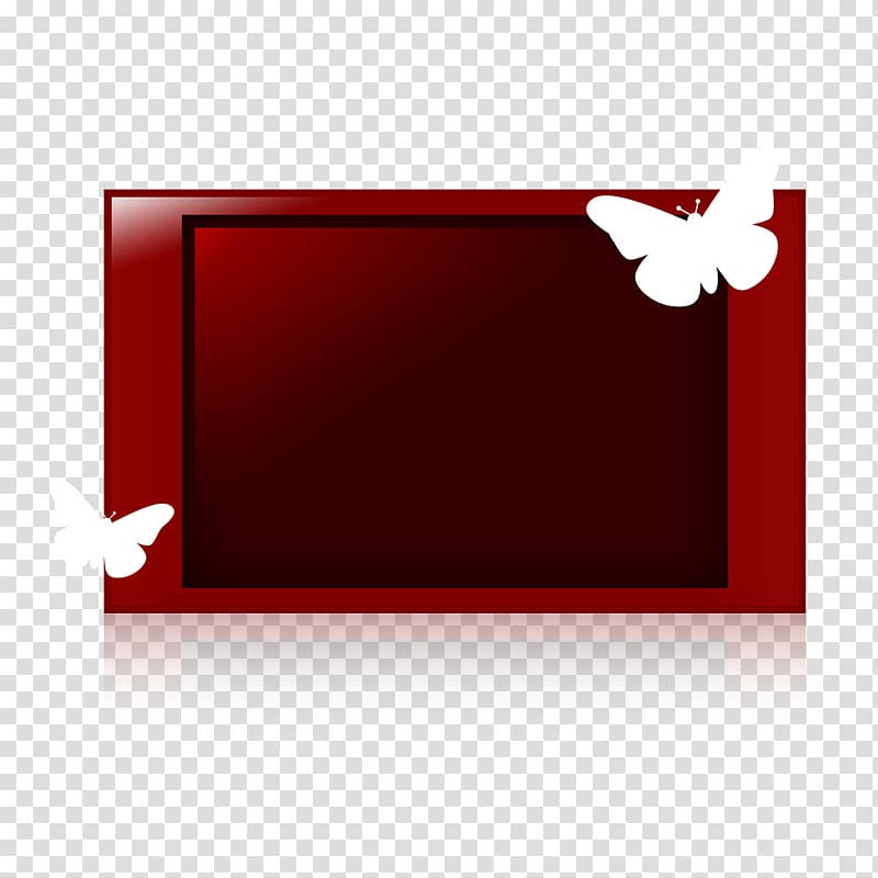 Television Red, Red TV model transparent background PNG clipart