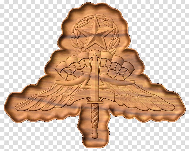Military Freefall Parachutist Badge Driver and Mechanic Badge, master swimmer transparent background PNG clipart