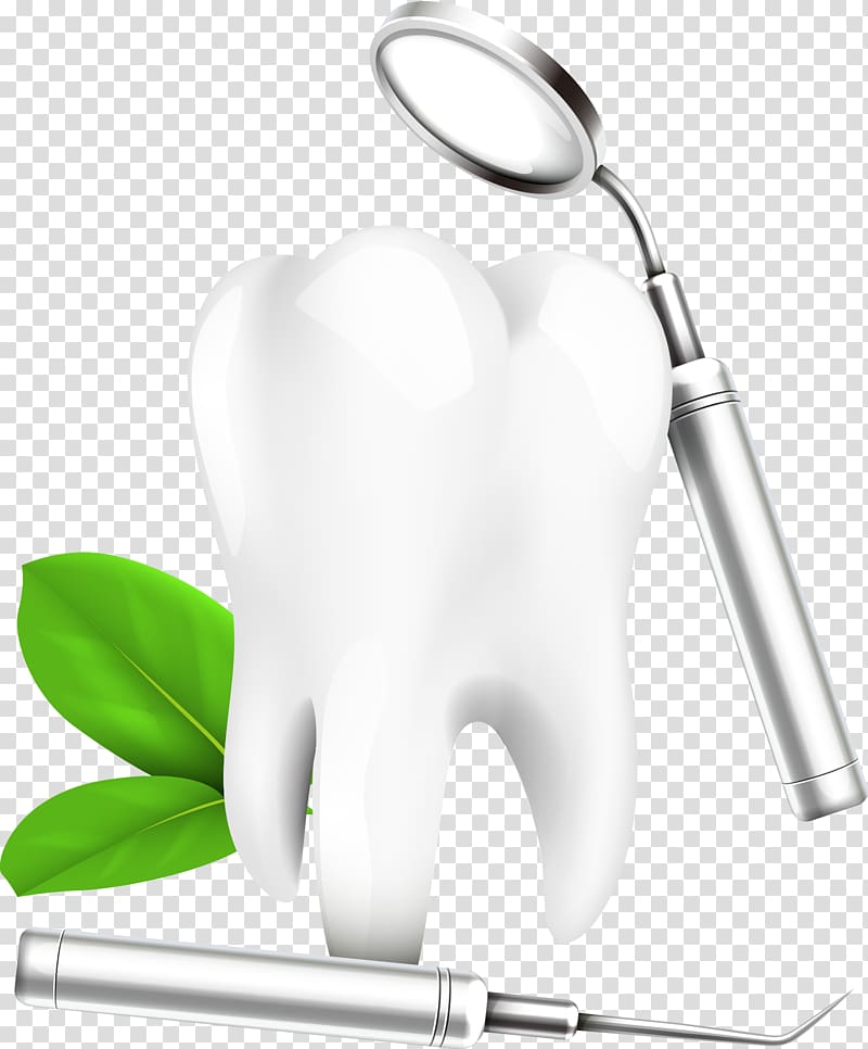 tooth and mirror , Wisdom tooth Dental extraction Dentistry Gums, teeth and magnifying glass transparent background PNG clipart