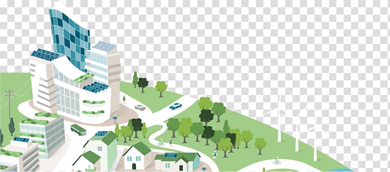 Smart city Sustainable city City of London Renewable energy, Smart cities transparent background PNG clipart