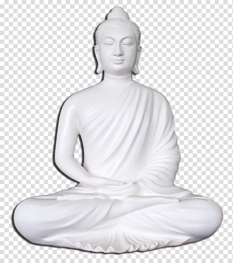 Gautama Buddha Statue Classical sculpture Figurine, sri lanka culture transparent background PNG clipart