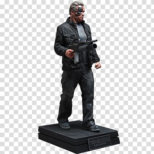 Mercenary Figurine, Terminator Genisys transparent background PNG clipart