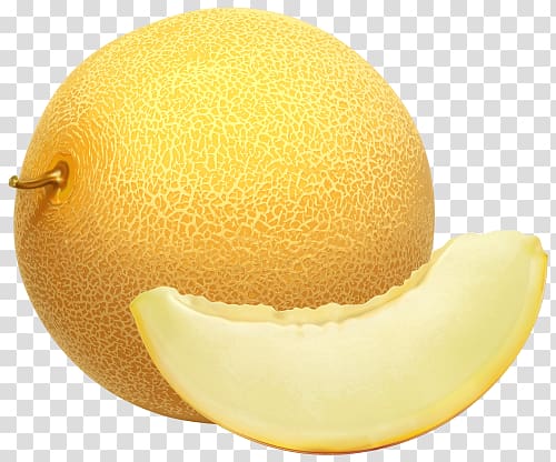 Cantaloupe Honeydew Canary melon, melon transparent background PNG clipart