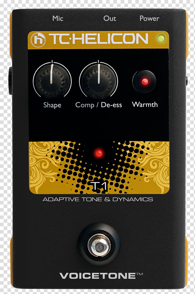 TC-Helicon VoiceTone C1 Effects Processors & Pedals TC Helicon VoiceTone H1 TC-Helicon VoiceTone Correct XT, others transparent background PNG clipart