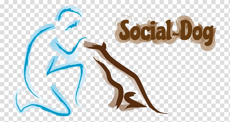 Social Dog Logo Brand Gestaltung Font, others transparent background PNG clipart