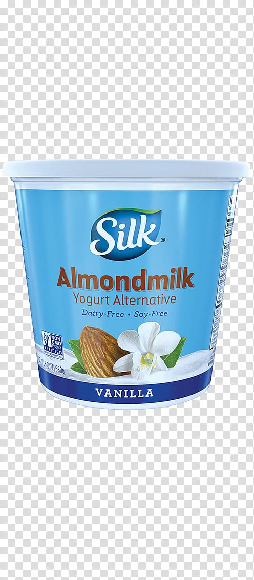 Crème fraîche Almond milk Milk substitute Yoghurt, silk protein transparent background PNG clipart