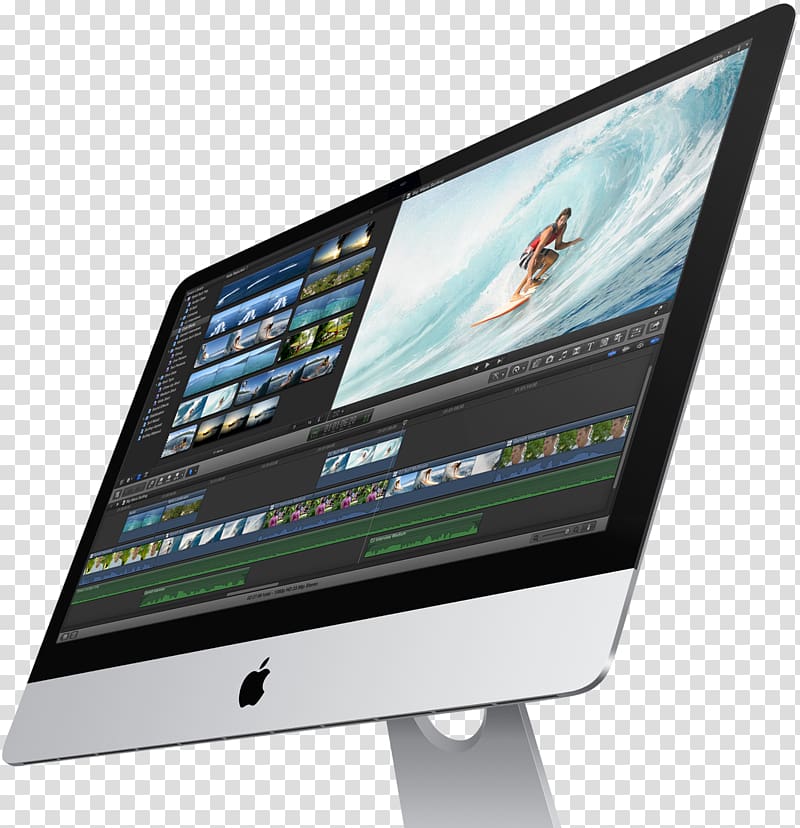 iMac MacBook Pro Computer Intel Core i5 Apple, screen transparent background PNG clipart