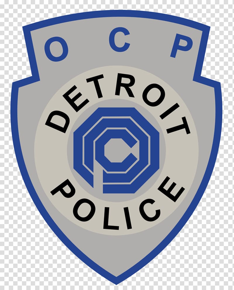 Detroit Police Department Omni Consumer Products Police officer Badge, robocop transparent background PNG clipart