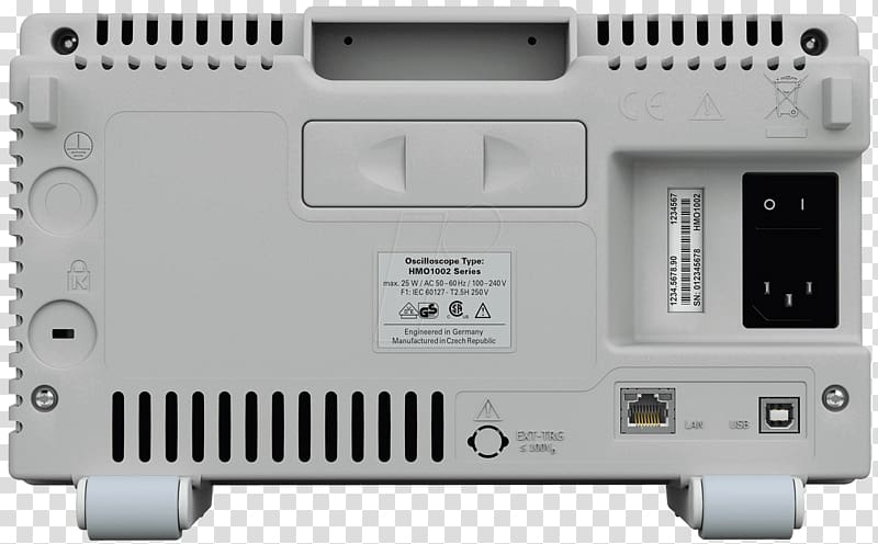 Digital storage oscilloscope Rohde & Schwarz Electronics Function generator, 1212 transparent background PNG clipart