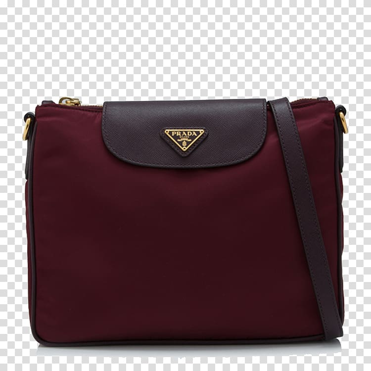 Handbag Leather Messenger bag Strap, Prada Women Messenger Bag transparent background PNG clipart