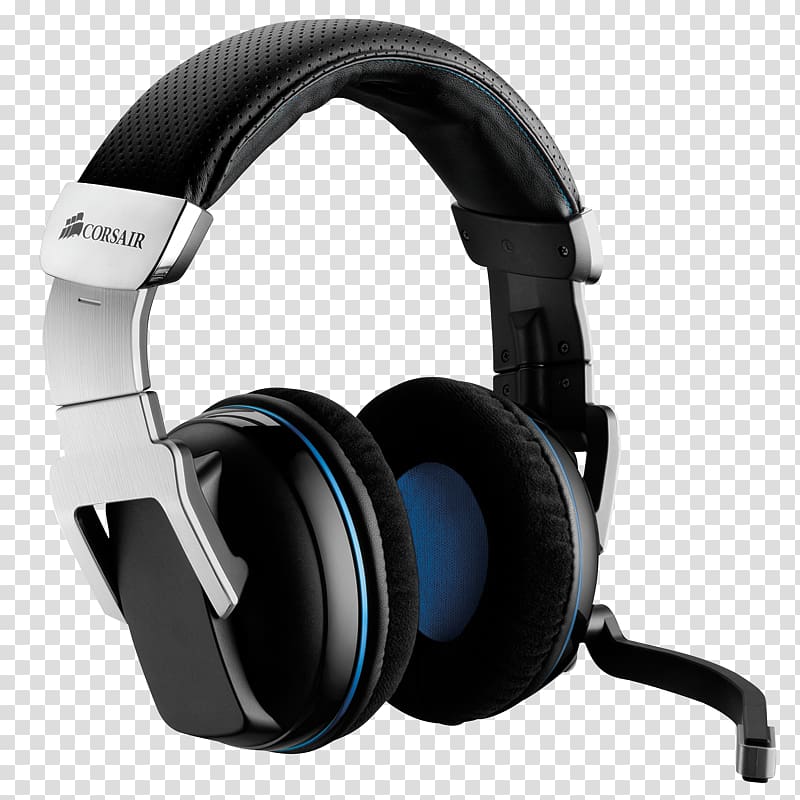 Headphones 7.1 surround sound Corsair Components Audio Dolby Laboratories, headset transparent background PNG clipart