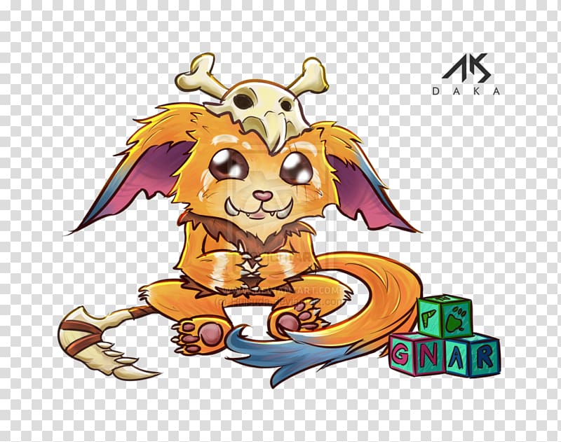 Puppy Gnar League of Legends Drawing, League Of Legends gnar transparent background PNG clipart