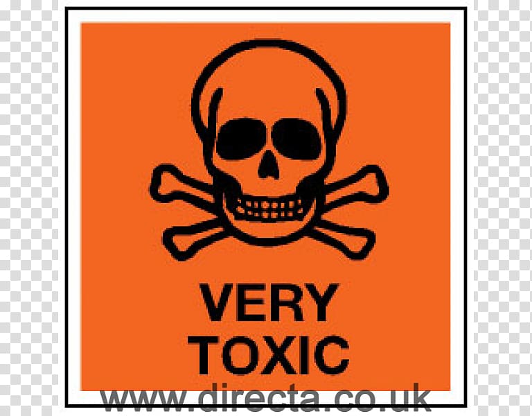 Toxicity HAZMAT Class 6 Toxic and infectious substances Hazard symbol Dangerous goods Chemical substance, toxic sign transparent background PNG clipart