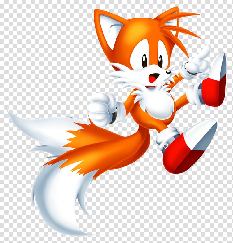 Sonic the Hedgehog Sonic & Sega All-Stars Racing Tails Art Fox, classic transparent background PNG clipart