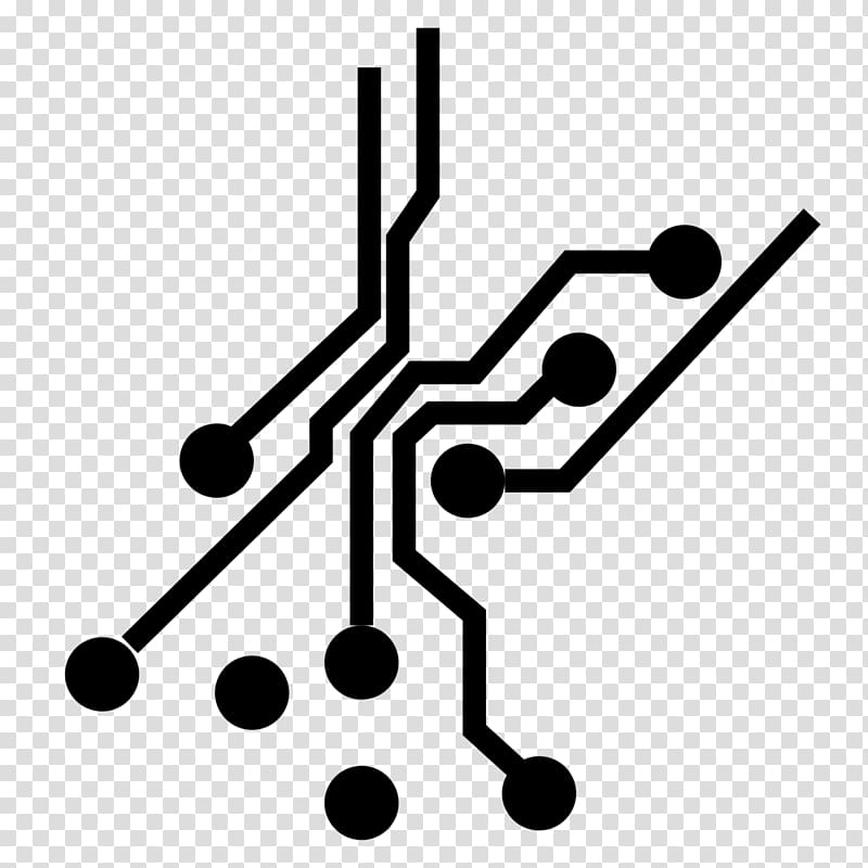 Computer Icons Electronic circuit Electrical network Electronics Printed circuit board, Electronic Arts transparent background PNG clipart