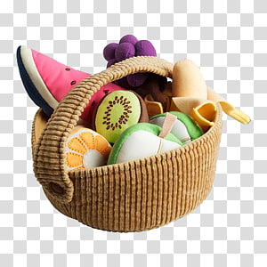 Gift basket IKEA Stuffed toy, Fruit baskets toys nine sets transparent background PNG clipart thumbnail