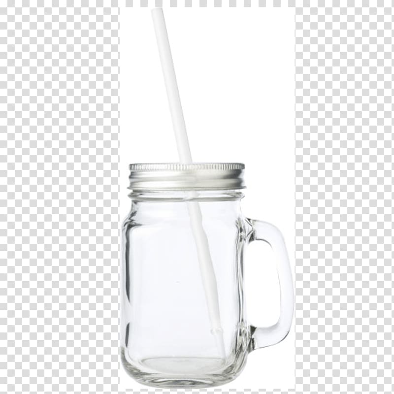 Glass Drinking straw Jar Textile printing, glass transparent background PNG clipart