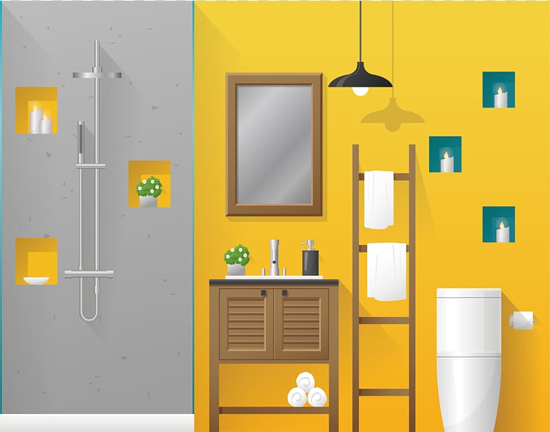 Interior Design Services Bathroom Illustration, Interior decoration design transparent background PNG clipart