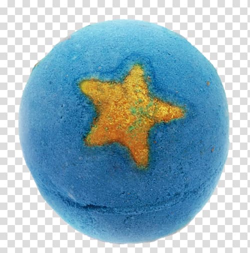 Bath bomb Lush Bathing Star Earth, star transparent background PNG clipart