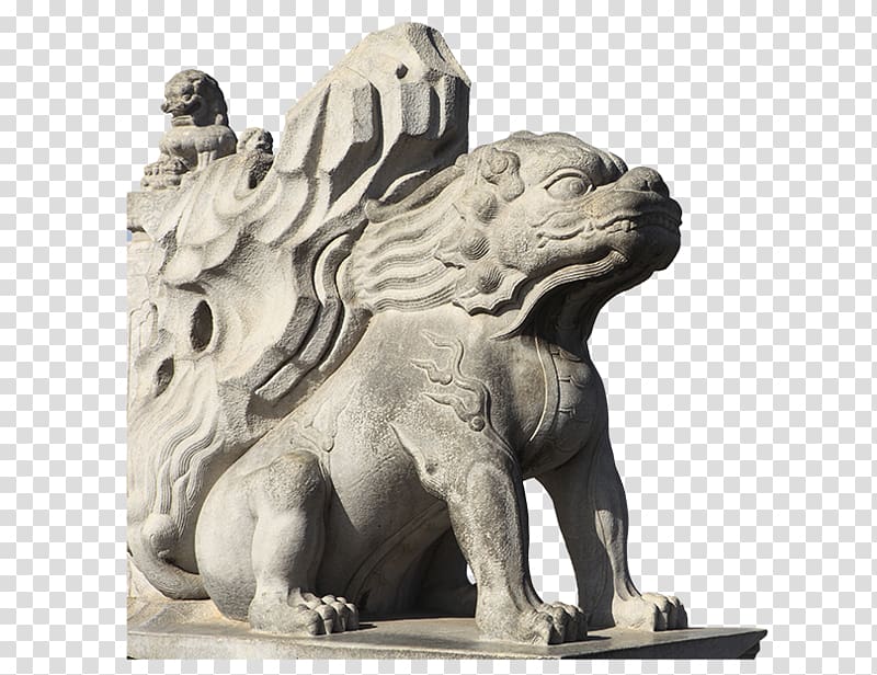 Summer Palace National Palace Museum Forbidden City Chinese guardian lions, Lions transparent background PNG clipart