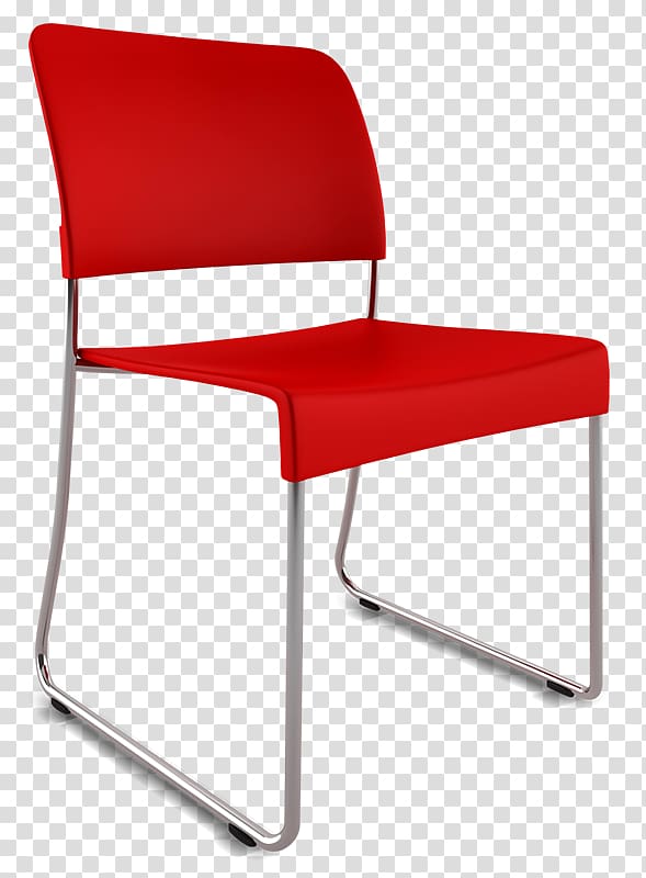 Office chair Red White, Red office chair material transparent background PNG clipart