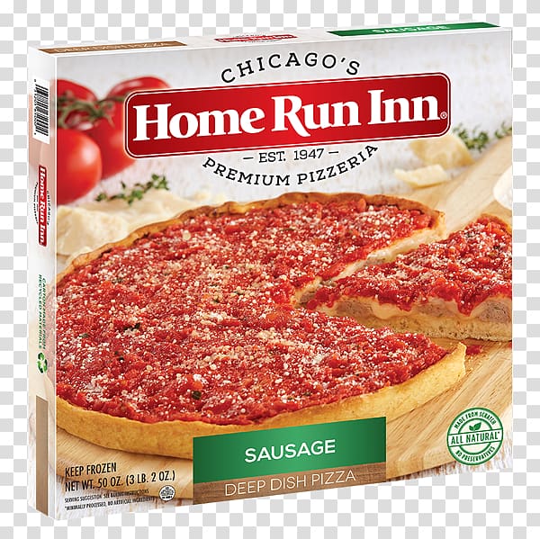 Chicago-style pizza DiGiorno Pepperoni Pizza Home Run Inn Food, pizza transparent background PNG clipart