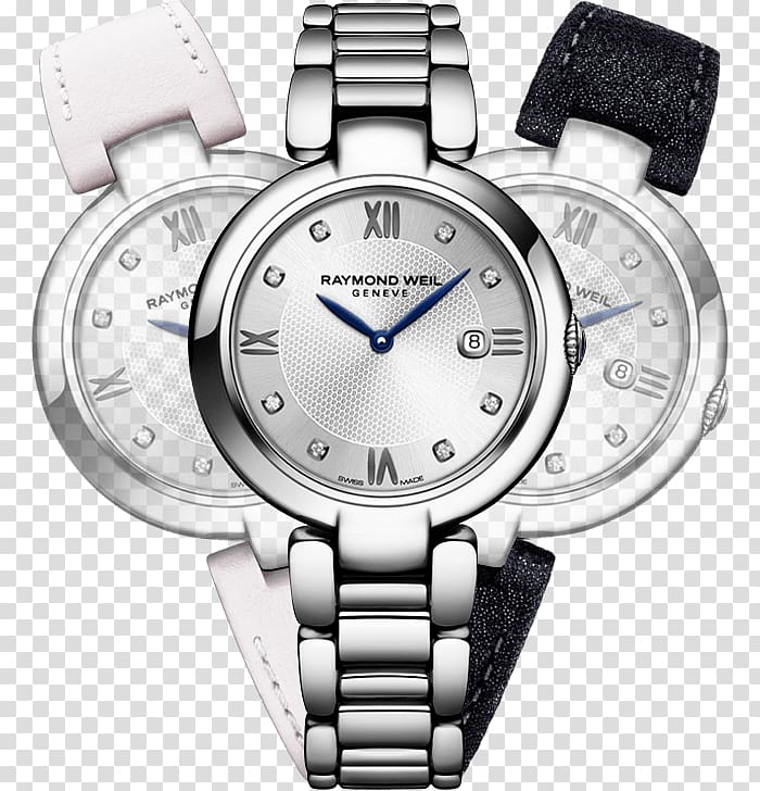 Watch Raymond Weil Shine 1600-ST-00659 Raymond Weil Shine 1600-STS-00995 Raymond Weil Shine 1600-ST-00995, shining diamond watches transparent background PNG clipart