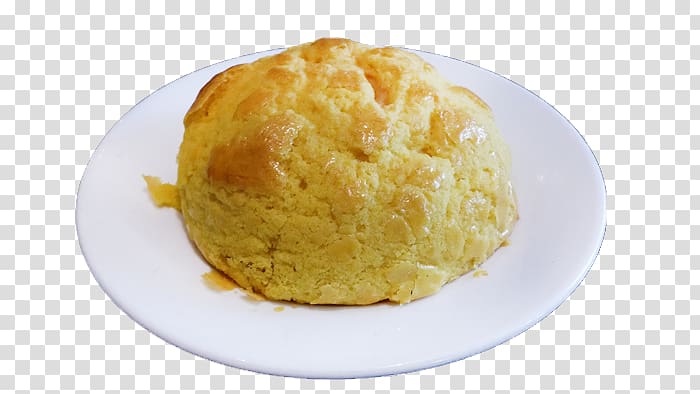 Pineapple bun Cream Breakfast Twist bread, It features pineapple buns transparent background PNG clipart