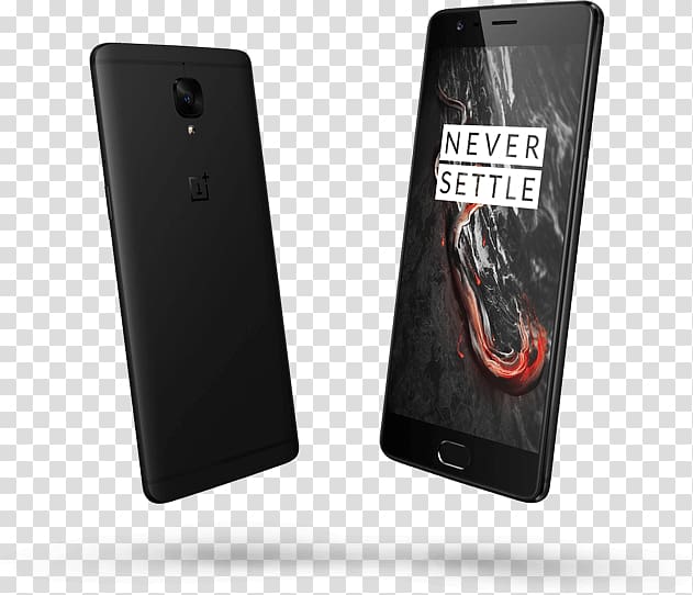 OnePlus 3T A3000 6GB/128GB Midnight Black, USA Version Special Edition One Plus 3T A3000 128GB Dual SIM Black Gunmetal OnePlus 5 一加, amoled transparent background PNG clipart