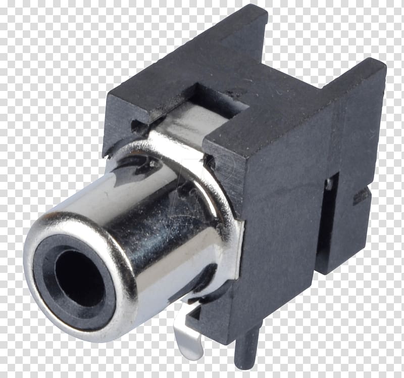 Black RCA connector Lumberg Holding Computer hardware plastic, lum transparent background PNG clipart