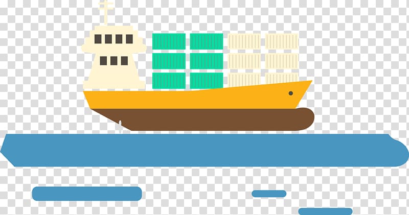 Graphic design Container ship Transport, of transport ship transparent background PNG clipart
